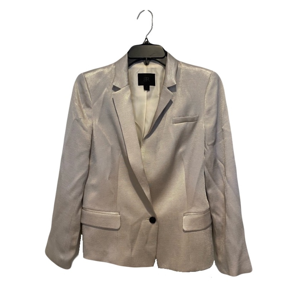Silver Blazer | Banana Republic